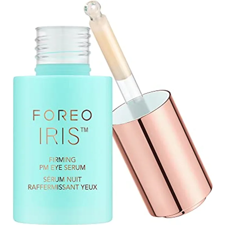IRIS Straffendes Augenserum für Nachts - Retinol - Pilzextrakt - Vitamin E - Bakuchiol - Augenringe entfernen - Augenringe & Tränensäcke - O. Duftstoffe - Alle Hauttypen - 15 ml