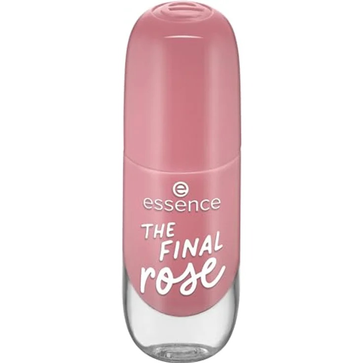 essence cosmetics gel nail colour, Gellack, Nagellack, Nr. 08 THE FINAL rose, nude, Expressergebnis, langanhaltend, farbintensiv, gelig, glänzend, ohne Aceton, vegan, Mikroplastik Partikel frei (8ml) – Bild 1