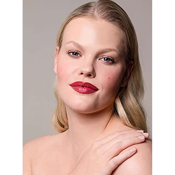 Veganer Lippenstift Beyond Fear (Rubinrot), 100% Natürlich & Vegan, Naturkosmetik, 100% recycelt & recycelbar, Made in Germany, 1,8g – Bild 3