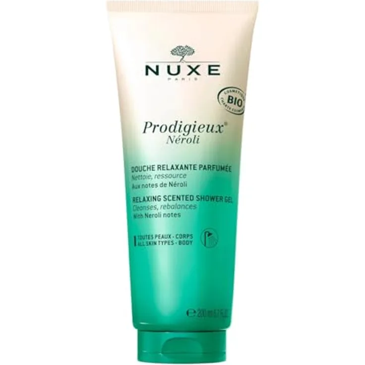 Nuxe PRODIGIEUX® NÉROLI Duschgel 200 ml - Kühlend, langlebig und flexibel in der Anwendung