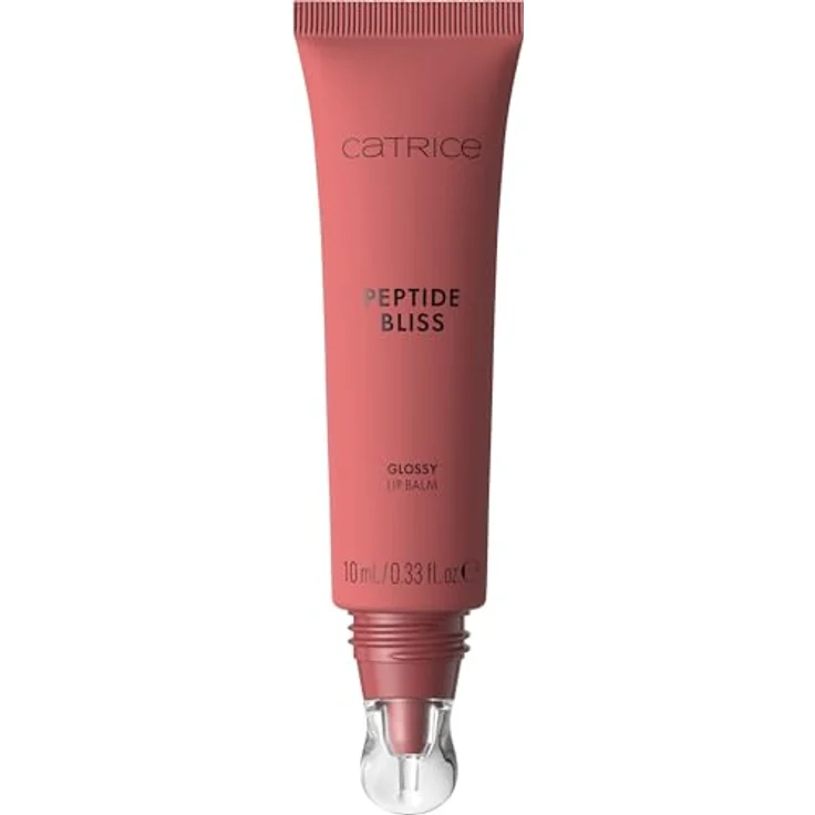 Catrice Peptide Bliss Glossy Lip Balm, Lipgloss Nr. 020, feuchtigkeitsspendend, pflegend, vegan, pink, 10ml – Bild 1