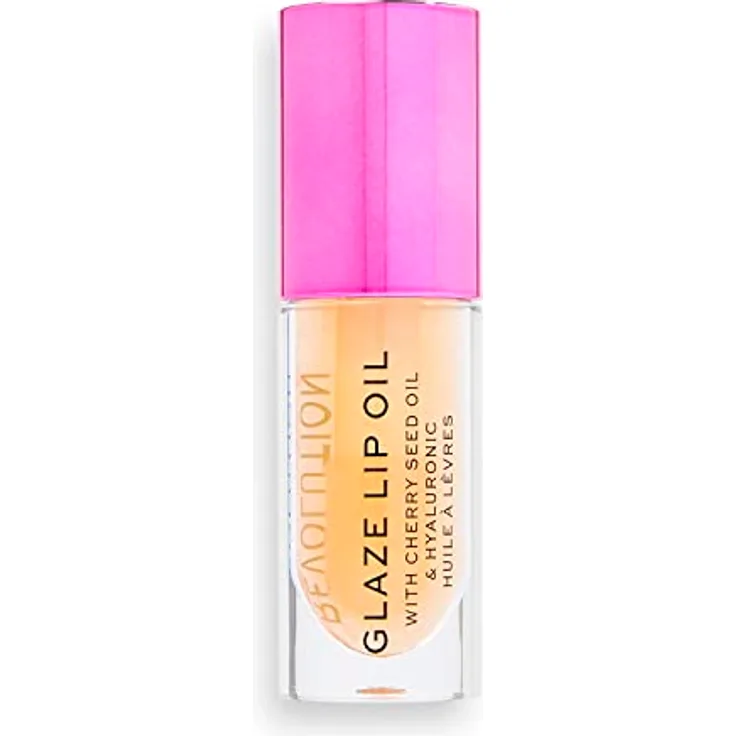 Makeup Revolution, Glaze Lip Oil, Pflegendes Lippenöl, Getaway Teracotta, 4.6ml