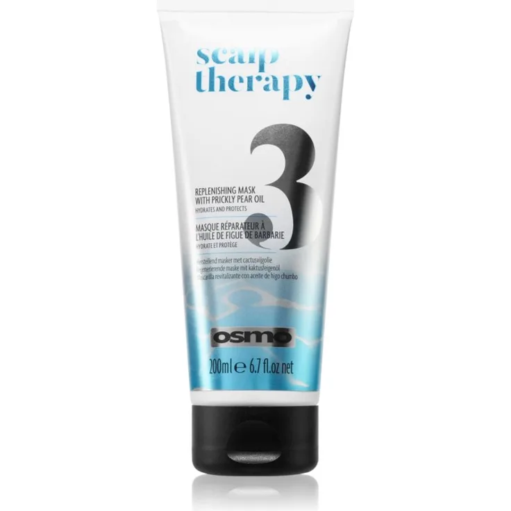 Osmo Scalp Therapy feuchtigkeitsspendende Haarmaske, 200 ml, vegan, für intensive Regeneration und erleichtertes Kämmen
