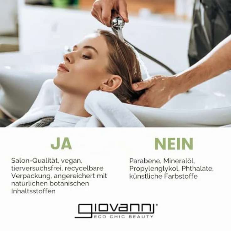 Giovanni Smooth As Silk Shampoo 710ml, sulfatfreies Shampoo für seidig weiches, frizzfreies Haar, vegan und parabenfrei – Bild 8