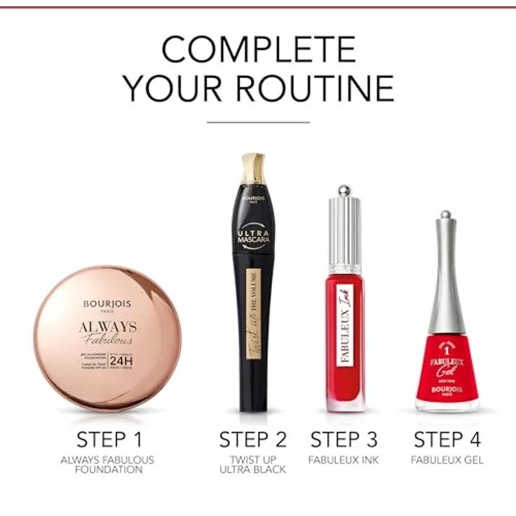 Bourjois Fabuleux Ink, Lippenstift mit flüssiger Tinte, glänzendes, transferfreies Finish, 3,5 ml – Bild 8