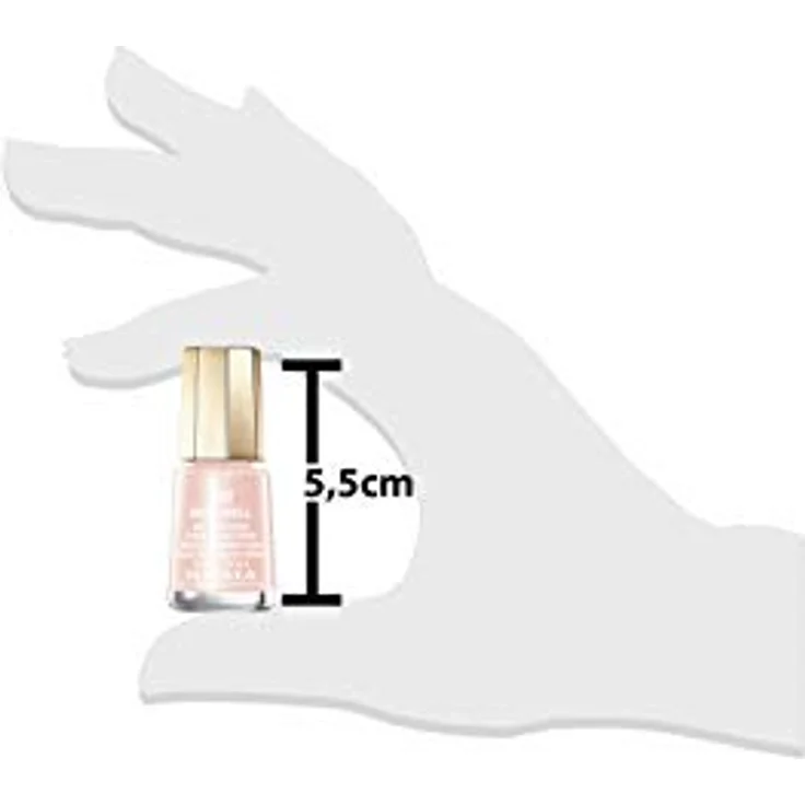 MAVALA Kugel-Rosenmuschel, Rose Shell Nude Mini Nagellack mit ultraglänzendem Finish, 5 ml – Bild 3