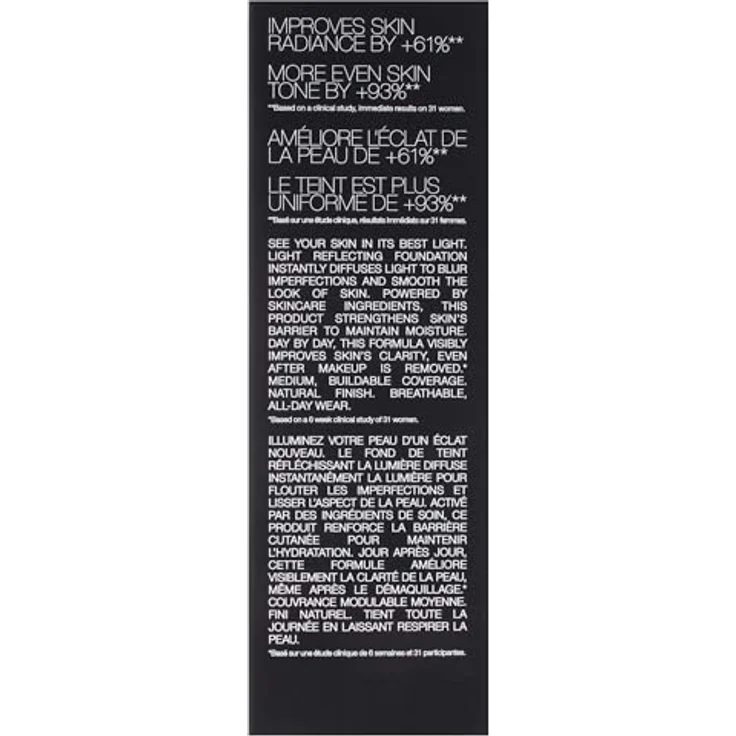 NARS Light Reflecting Foundation aufhellendes Make-up für einen natürlichen Look, Farbton MONT BLANC, 30 ml – Bild 7