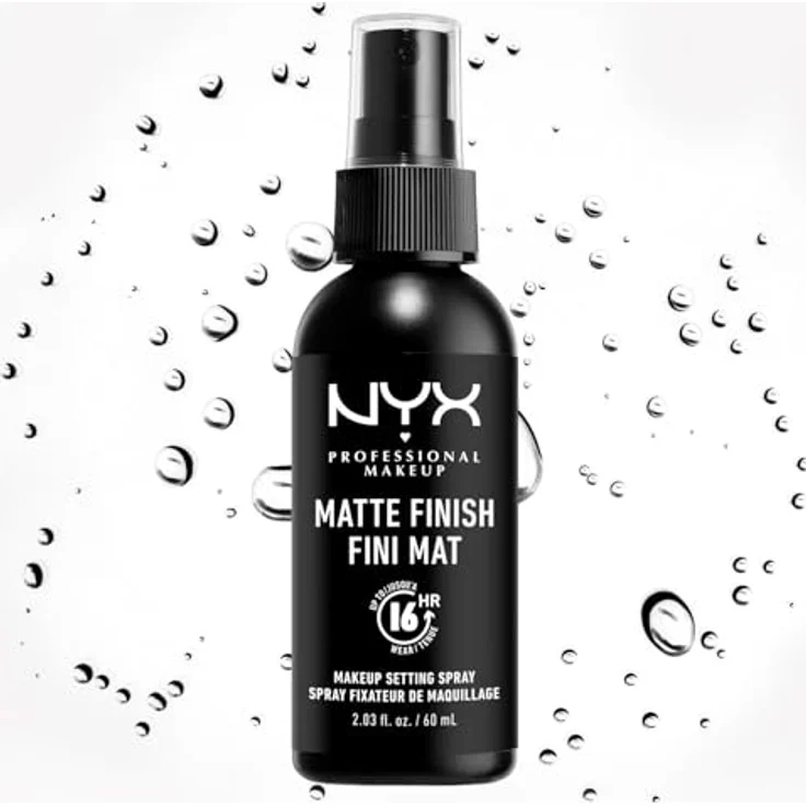 NYX PROFESSIONAL MAKEUP Setting Spray, Langanhaltende Fixierung, Vegane Formel, Mattes Finish, 2er Pack, 60 ml – Bild 2