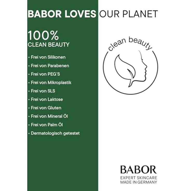 BABOR HSR LIFTING Overnight Mask, Gesichtspflege gegen Falten, Anti-Aging Crememaske für jede Haut, Mit Vitamin E, Argan- und Mandelöl, Pflanzliche Peptide, Glatte und strahlende Haut, Vegan, 1x50 ml – Bild 4