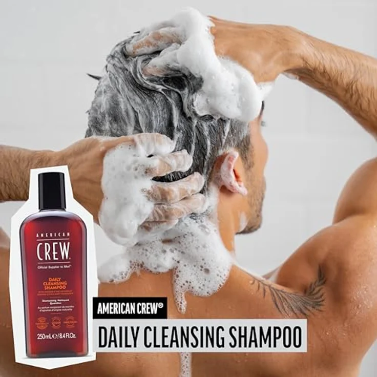 American Crew Daily Cleansing Shampoo 250 ml – Bild 3