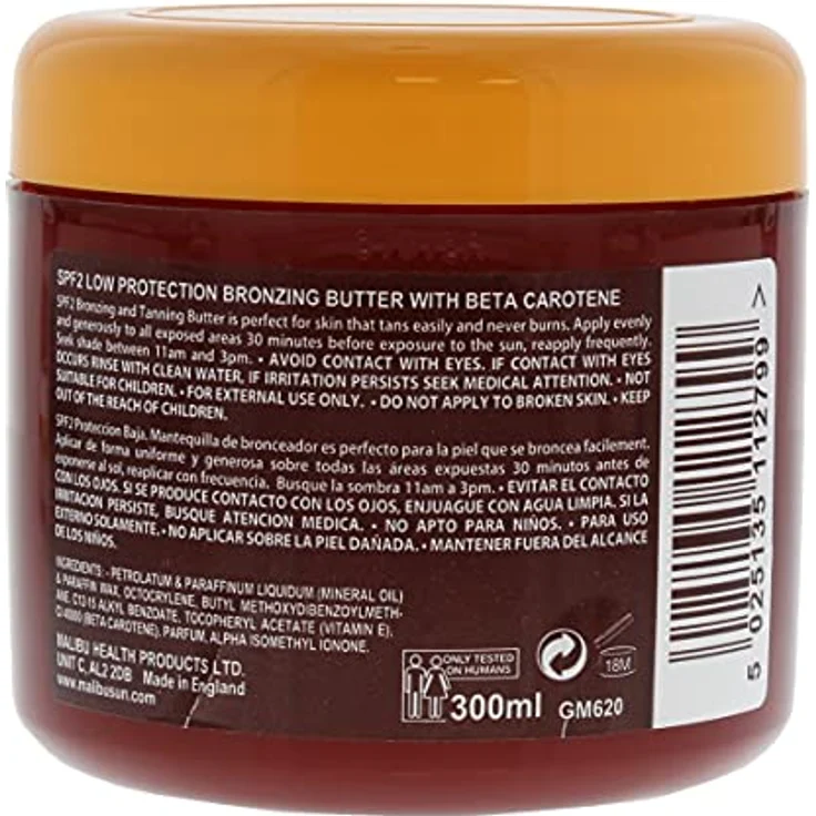 Malibu Bronzing Butter LSF2 300 ml – Bild 2