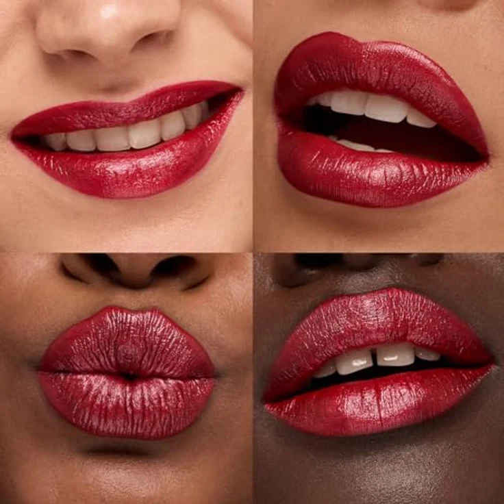 KIKO Milano Metal Flüssig-Lippenstift 05 Classic Red, Metallic Effekt, 6.5 ml, hochpigmentiert – Bild 3