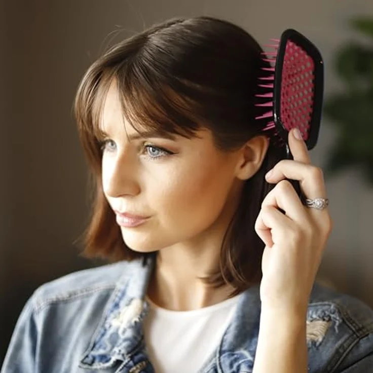 UNbrush Original Collection Detangling Hair Brush, sanfte Entwirrung für nasses und trockenes Haar, Blossom Pink, Unisex – Bild 4