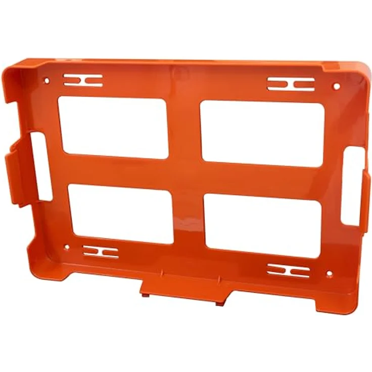 Petex Erste-Hilfe-Koffer Profi DIN 13157, Kunststoffkoffer mit Tragegriff, 280 x 115 x 200 mm, orange, wassergeschützt – Bild 9