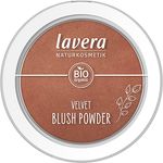 lavera Velvet Blush Powder -Cashmere Brown 03- braun - Bio-Mandelöl & Vitamin E - schimmernd - Samtige Textur (1 x 5g)