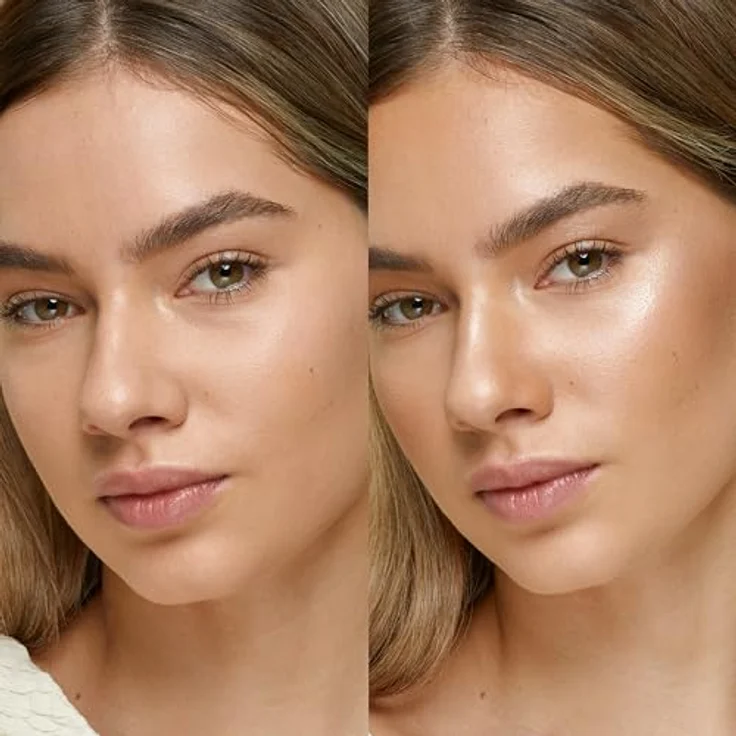 KIKO Milano Glow Fusion Powder Highlighter, aufhellender Kompaktpuder, Farbton 01 Brilliant, 5 g, lichtreflektierende Pigmente für strahlenden Teint – Bild 3