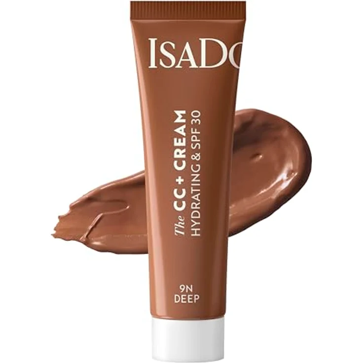 IsaDora CC + Cream, feuchtigkeitsspendende CC Cream mit SPF 30, Farbton 9N Deep, 30 ml – Bild 1