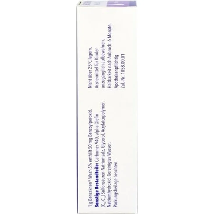 Benzaknen BENZAKNEN Wash 5% Suspension 100 g Gesichtsserum, apothekenpflichtig – Bild 4