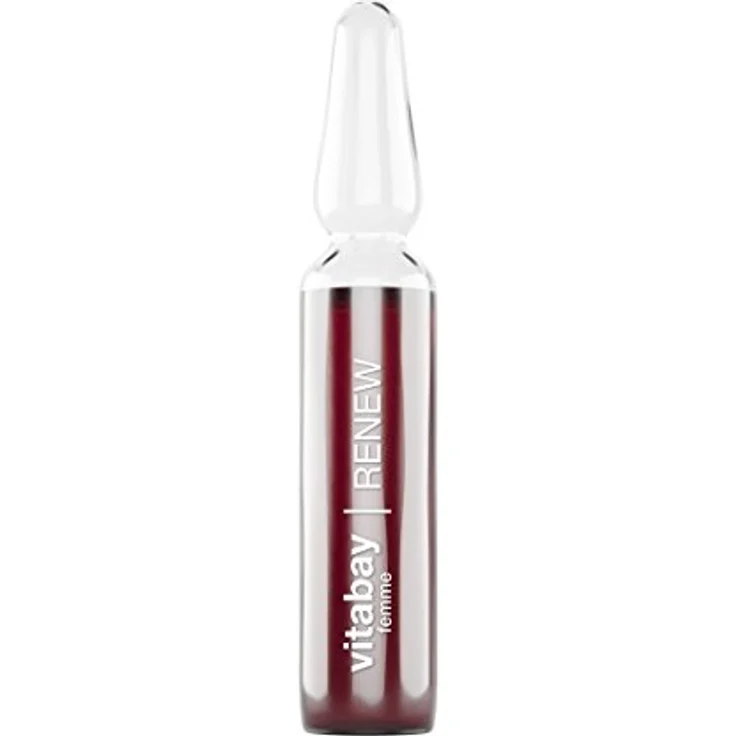 Vitabay Renew Serum 14 x 2 ml • Gegen Falten, zur Zellerneuerung • Mit AHA, Drachenblut, Aloe Vera – Bild 1