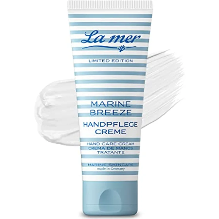 La mer Marine Breeze Handpflegecreme - Intensive Feuchtigkeit für die Hände - Pflegende Handcreme für beanspruchte Haut - Schnell einziehende und nicht fettende Creme - 75 ml