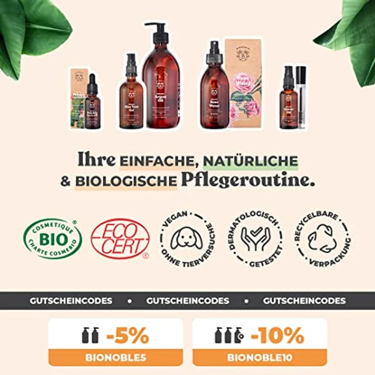 Bionoble Schwarzkümmelöl Bio 100ml - Glasflasche + Pipette + Pumpe - 100% Kaltgepresst und Ungefiltert - Gesicht, Körper, Haare - Ägyptisches Schwarzkümmel Öl - Vegan Organic Black Seed Oil – Bild 5