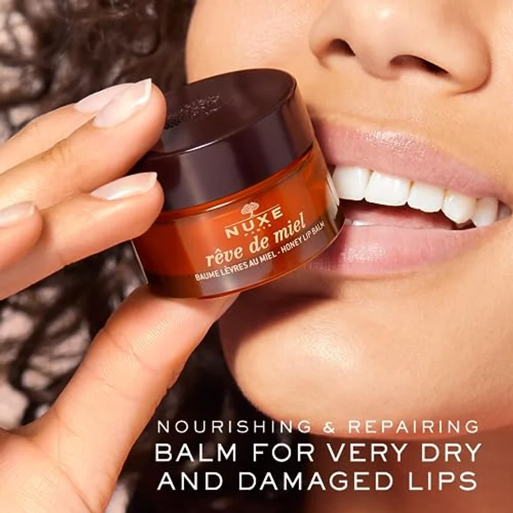 Nuxe Weihnachts-Set "Les Iconics", Damen-Duftset mit Wunderöl 50 ml, Shampoo 50 ml, Lippenbalsam 15 g – Bild 5