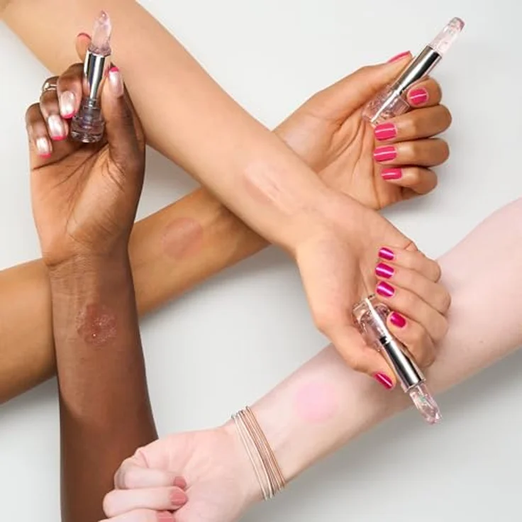 essence cosmetics META GLOW COLOUR CHANGING LIPSTICK, Transparent, farbanpassend, natürlich, transluzent, vegan, ölfrei, ohne Parabene, ohne Mikroplastikpartikel, 1er Pack (3.4g) – Bild 4