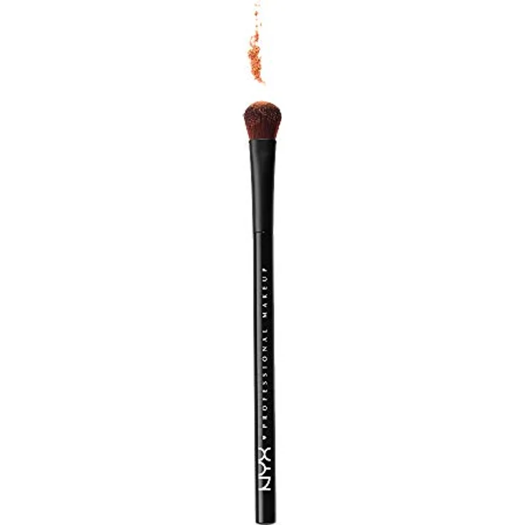 NYX Professional Makeup Pro Brush Shading 13 - Lidschattenpinsel, runde Form, dichte Borsten, Make-up Pinsel für Lidschatten – Bild 2