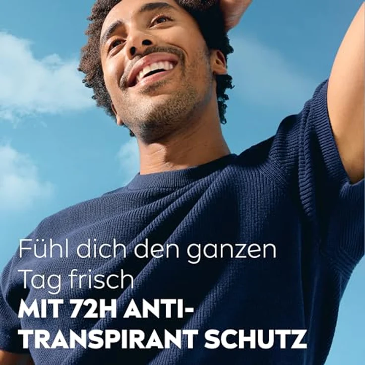 NIVEA MEN FRESH ACTIVE Deo-Roller, 50 ml mit 72 Stunden Schutz und frischem Duft – Bild 3