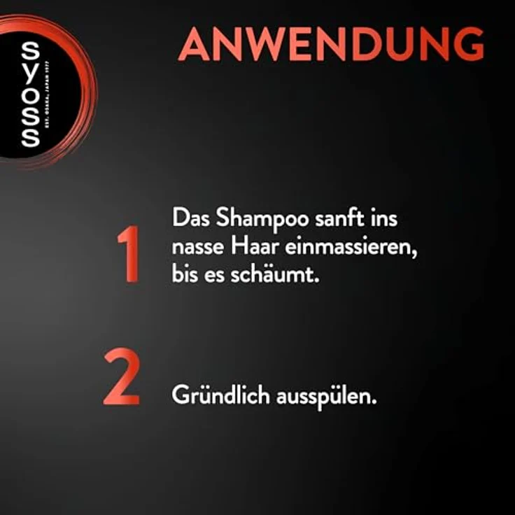 Syoss MEN Intense Power Aktivierendes Shampoo, 440 ml, Herren Shampoo mit 4% Koffein-Energy-Komplex für normales Haar, stimuliert Haarwurzeln – Bild 5