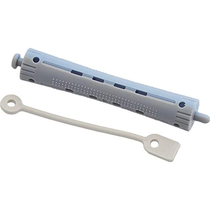 Efalock Professional Kaltwellwickler, 2-Farbig, lang 13 mm, blau- grau, 12 Stück – Bild 2