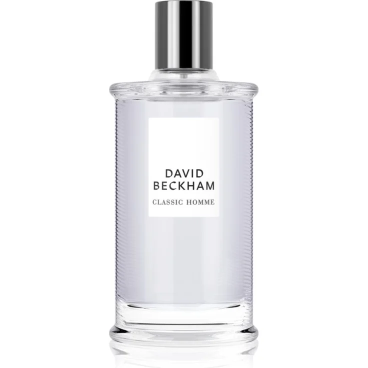 David Beckham Classic Homme, Eau de Toilette für Herren, 100 ml, würziger holziger Duft
