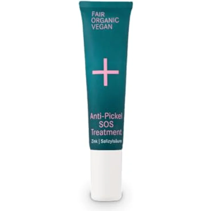 i+m Naturkosmetik Anti-Pickel SOS Treatment 15ml · Sofort Anti-Pickel-Pflege mit Zink & Salizylsäure · Vegan · BIO Creme gegen Pickel im Gesicht – Bild 2