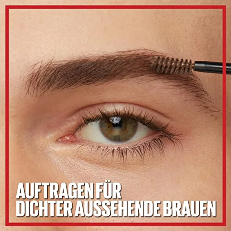 Maybelline New York Augenbrauengel, Für dichter aussehende und geformte Augenbrauen, Wischfest und wasserfest, Tattoo Brow 36H Styling Gel, Nr. 260 Deep Brown, 6 ml – Bild 3