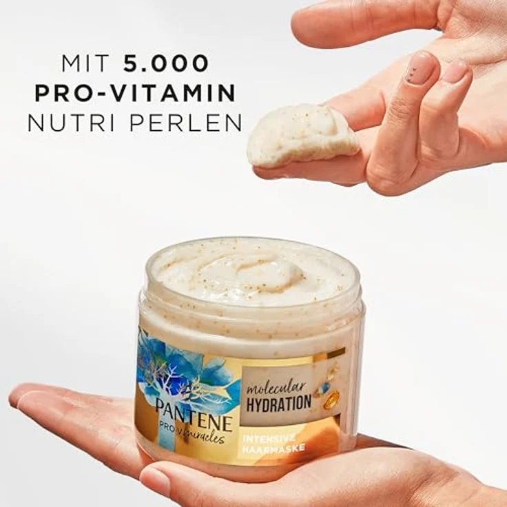 Pantene Pro-V Deep Hydration Haarmaske mit Biotin, 300ml – Intensive Pflege für trockenes Haar, 100% weicheres Haar nach 1 Anwendung, für täglichen Gebrauch geeignet – Bild 5