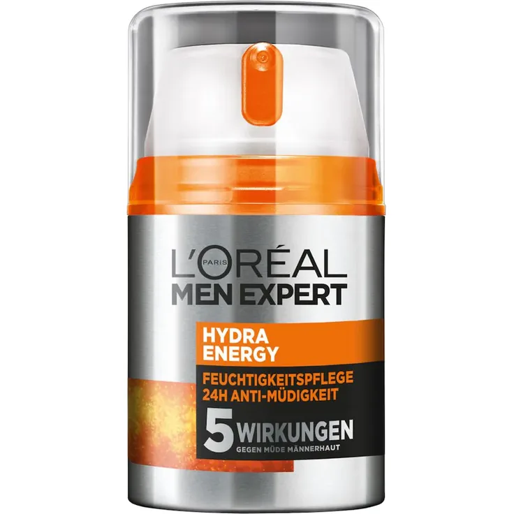 L'Oréal Men Expert Gesichtspflege Men Expert Hydra Energy 24h Anti-Müdigkeit Feuchtigkeitspflege Gesichtspflege 50 ml