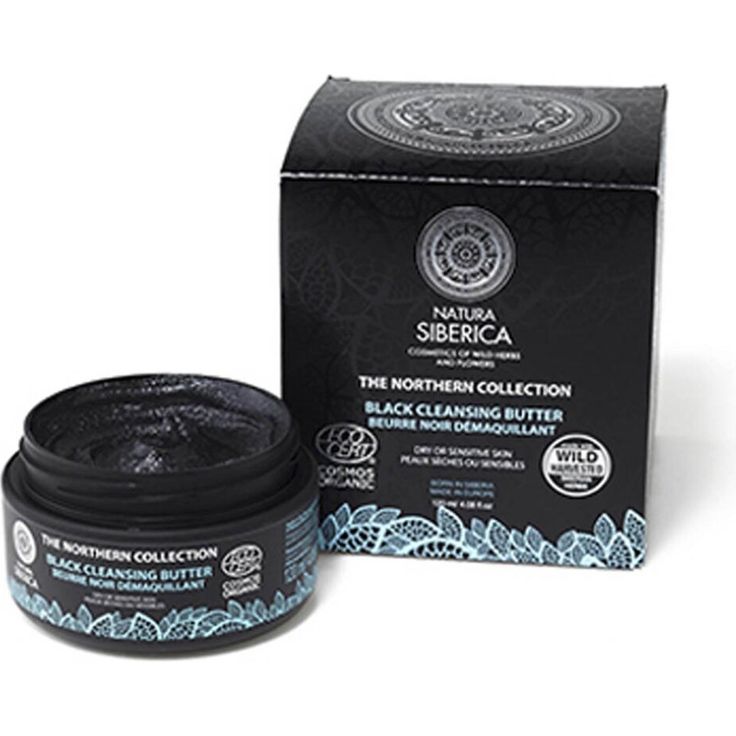 NATURA SIBERICA The Northern Collection Black Cleansing Gesichtsbutter 120 ml