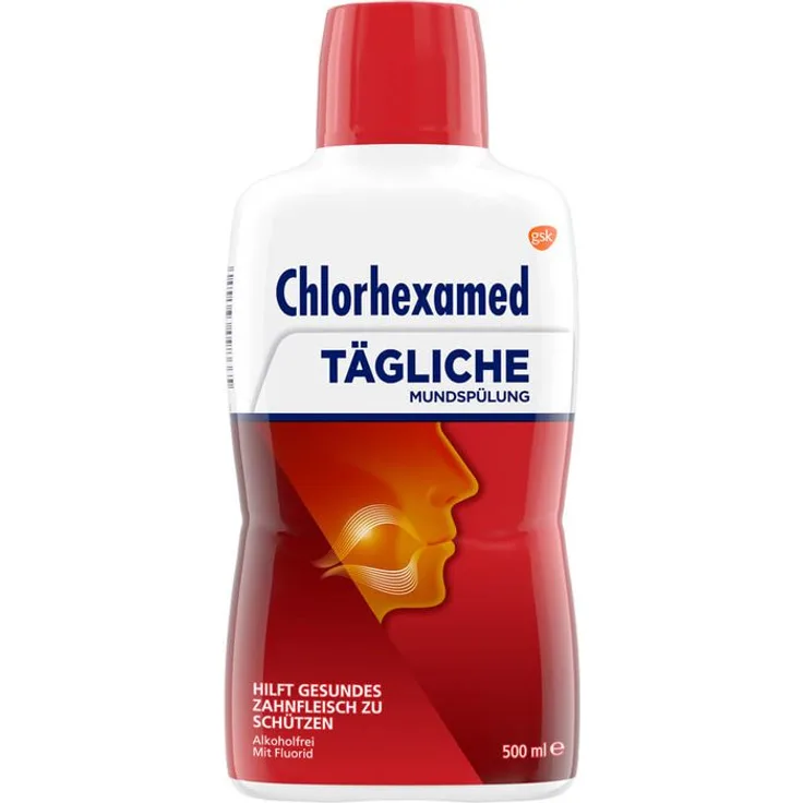 CHLORHEXAMED tägliche Mundspülung 0,06% Mundspülung 500 ml