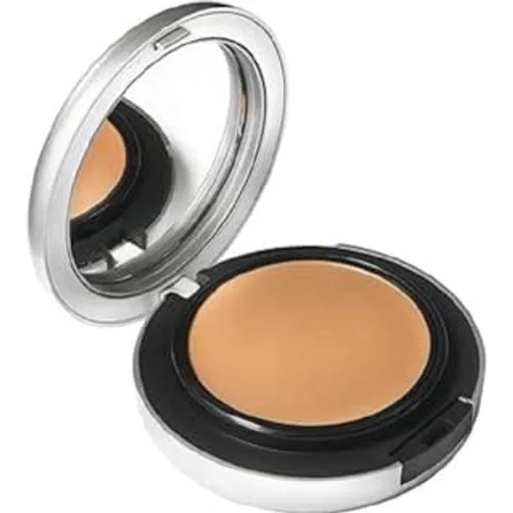 MAC Cosmetics Studio Fix Cream-to-Powder Foundation, Hybrid Puder-Foundation mit mittlerer Deckkraft, Farbton N18, 10 g