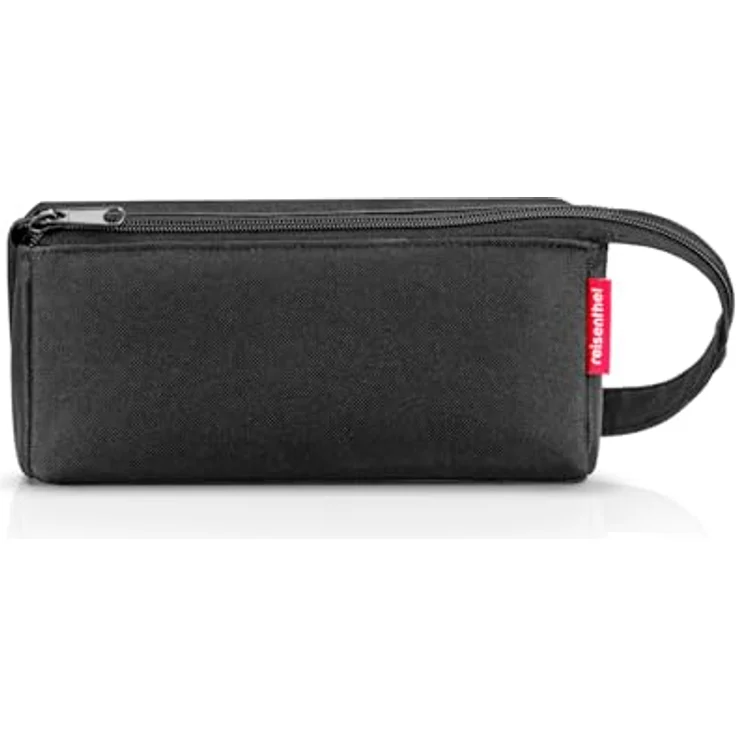 REISENTHEL® Kosmetiktasche fold case black, wasserabweisend, 1,5l Volumen, 2 Hauptfächer, Maße 23 x 11 x 11 cm – Bild 3