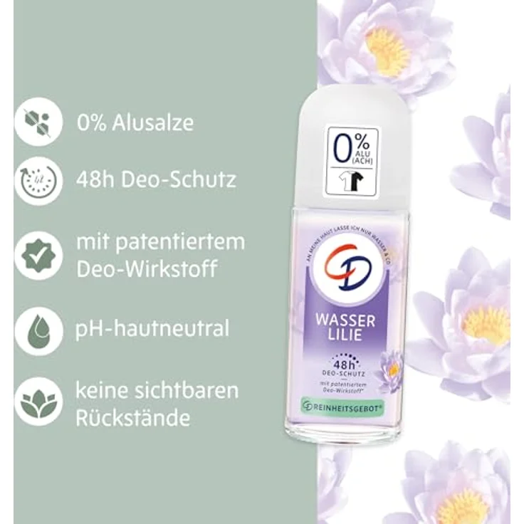 CD Deo Roller Wasserlilie 50 ml – Bild 3