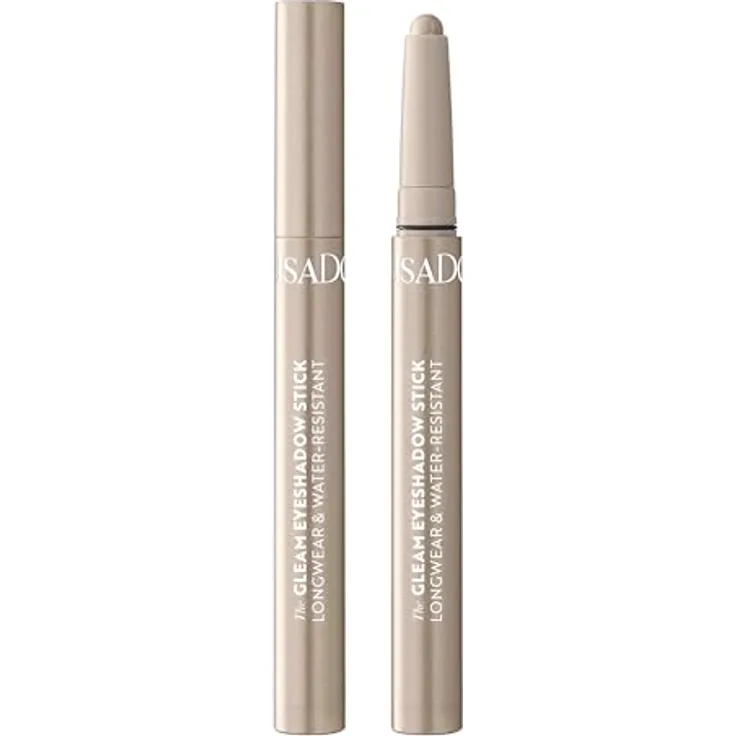 IsaDora The Gleam Eyeshadow Stick, warmer Lidschattenstift, langanhaltend, wasserfest, vegan, tierversuchsfrei, parfümfrei (51 Sandstone)