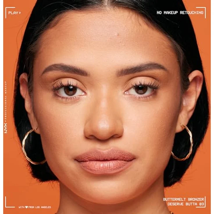 NYX Professional Makeup Buttermelt Bronzer, cremiger Bronzer in Farbton 03 Deserve Butta, 5 g - für ein natürlich gebräuntes Hautbild und Konturierung – Bild 5