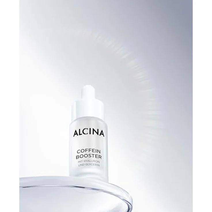 Alcina Coffein Booster 15 ml, Gesichtsserum mit kühlendem Effekt und Hyaluron  – Bild 6