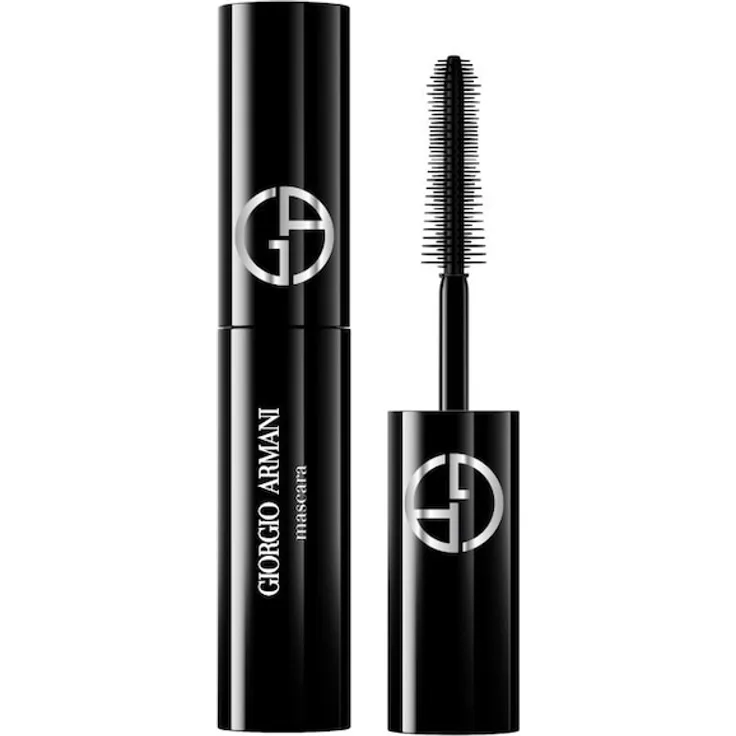 Armani Vertigo Lift Mascara 4 ml, wischfeste Formel mit Infinity-Loop-Bürste, schwarzer Farbton 01 - BLACK