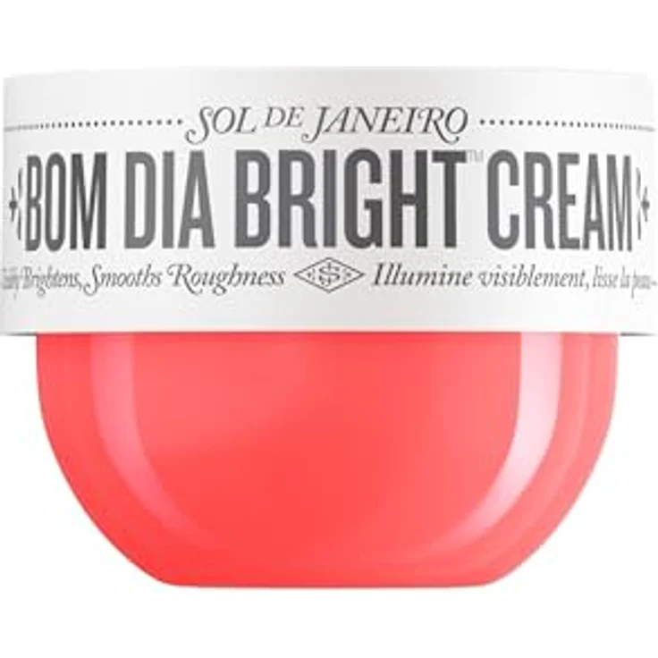 SOL DE JANEIRO Sichtbar aufhellende und glättende Bom Dia AHA Körpercreme, 75 ml – Bild 1