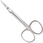 nippes Solingen Hautschere | Nagelhautschere Extra Fein | Aus Solingen | Made in Germany Mit scharfer gebogener feiner Spitze | Maniküre Schere | Zum Kürzen der Nagelhaut