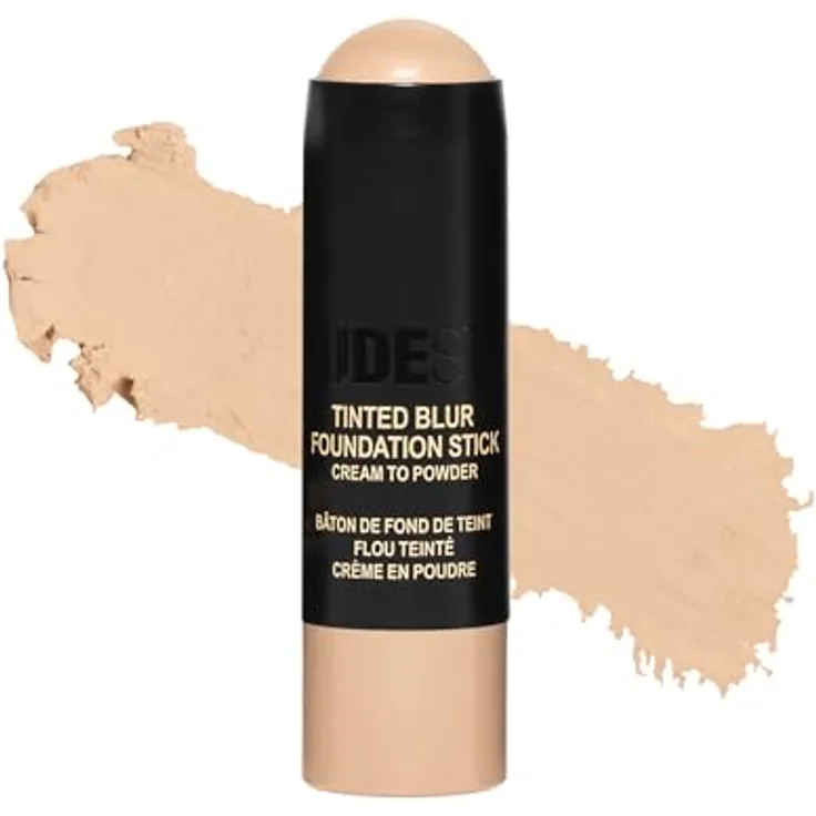 Nudestix Tinted Blur Foundation Stick Concealer, hochpigmentierter Concealer für ein natürliches Aussehen, Farbton Light 2, 6 g, vegan