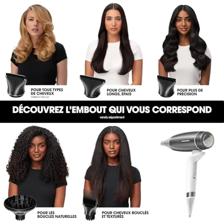 ghd Haartrockner speed, Silberweiß, mit ghd Halo™-Technologie, 4 Temperaturen, 4 Geschwindigkeiten, Cool-to-Touch, 2 Jahre Garantie – Bild 8