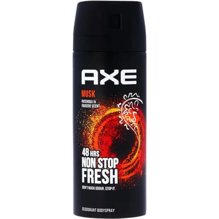 Axe AXB00151 Deodorant Spray Moschus, 150 ml - Effektive Behandlung und Schutz